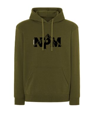 Bluza z kapturem NPM JS / KHAKI