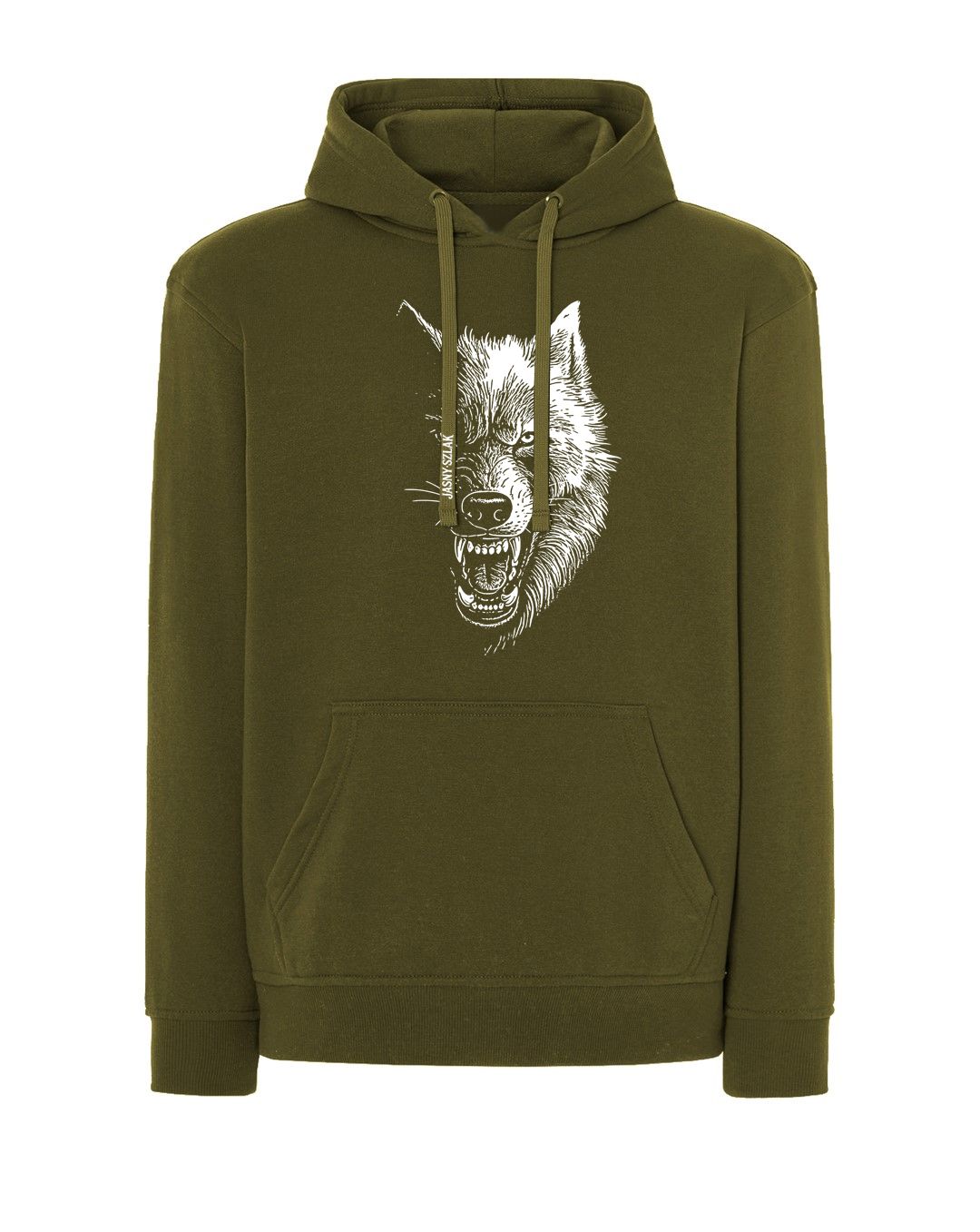 Bluza z kapturem WILK ZŁY JS / KHAKI