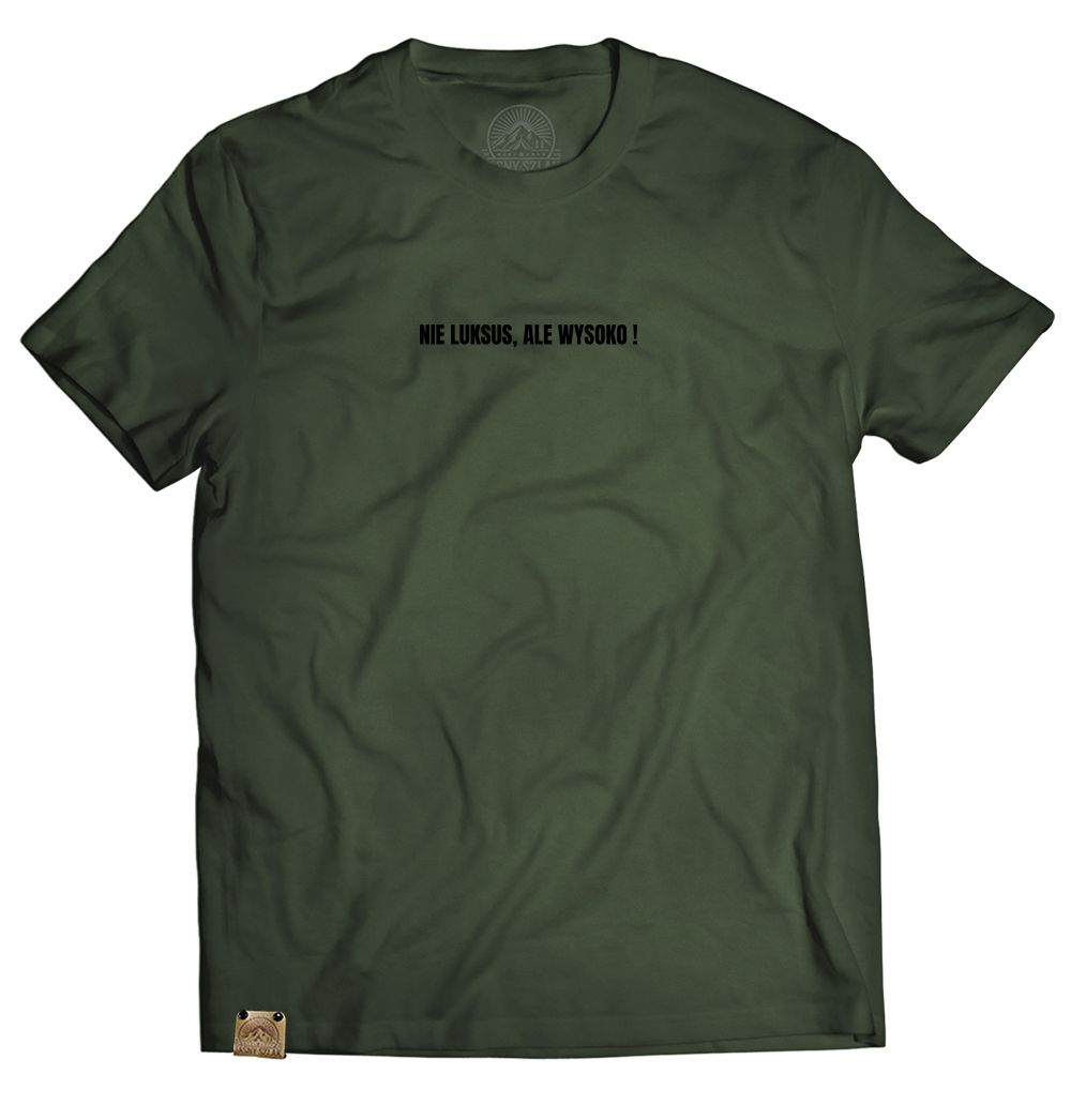 Koszulka NIE LUKSUS, ALE WYSOKO Jasny Szlak