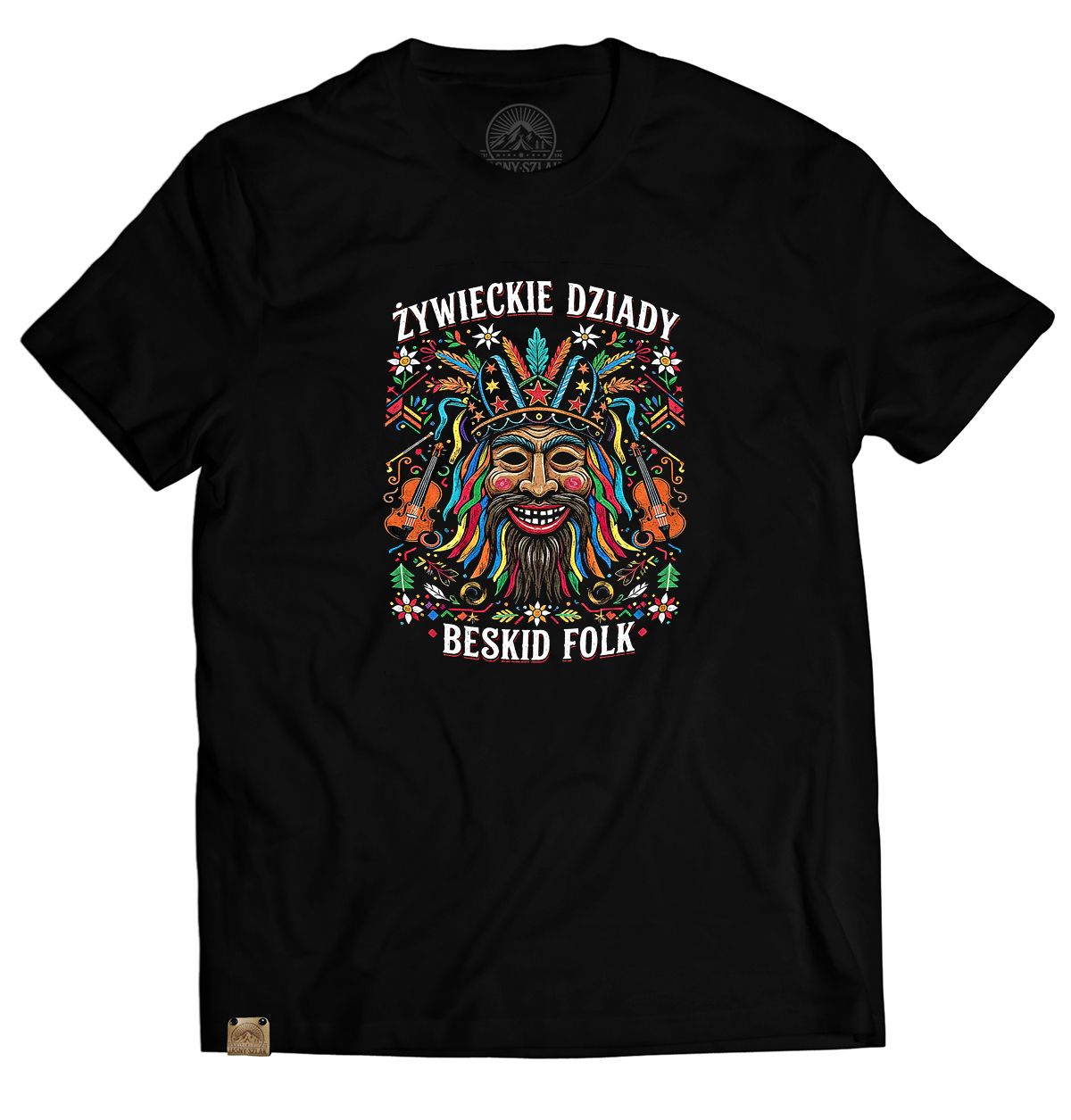 Koszulka DZIADY ŻYWIECKIE NOWOROCZNE JUKACE Jasny Szlak