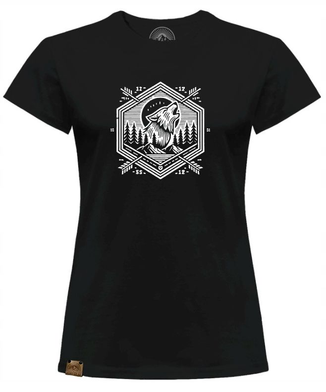 Koszulka Wilk Retro