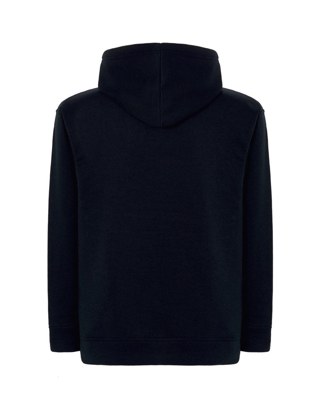 Bluza z kapturem RESET KONTRAST JS (GRANATOWA/SZAROŚĆ )