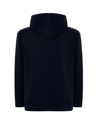 Bluza z kapturem RESET KONTRAST JS (GRANATOWA/SZAROŚĆ )