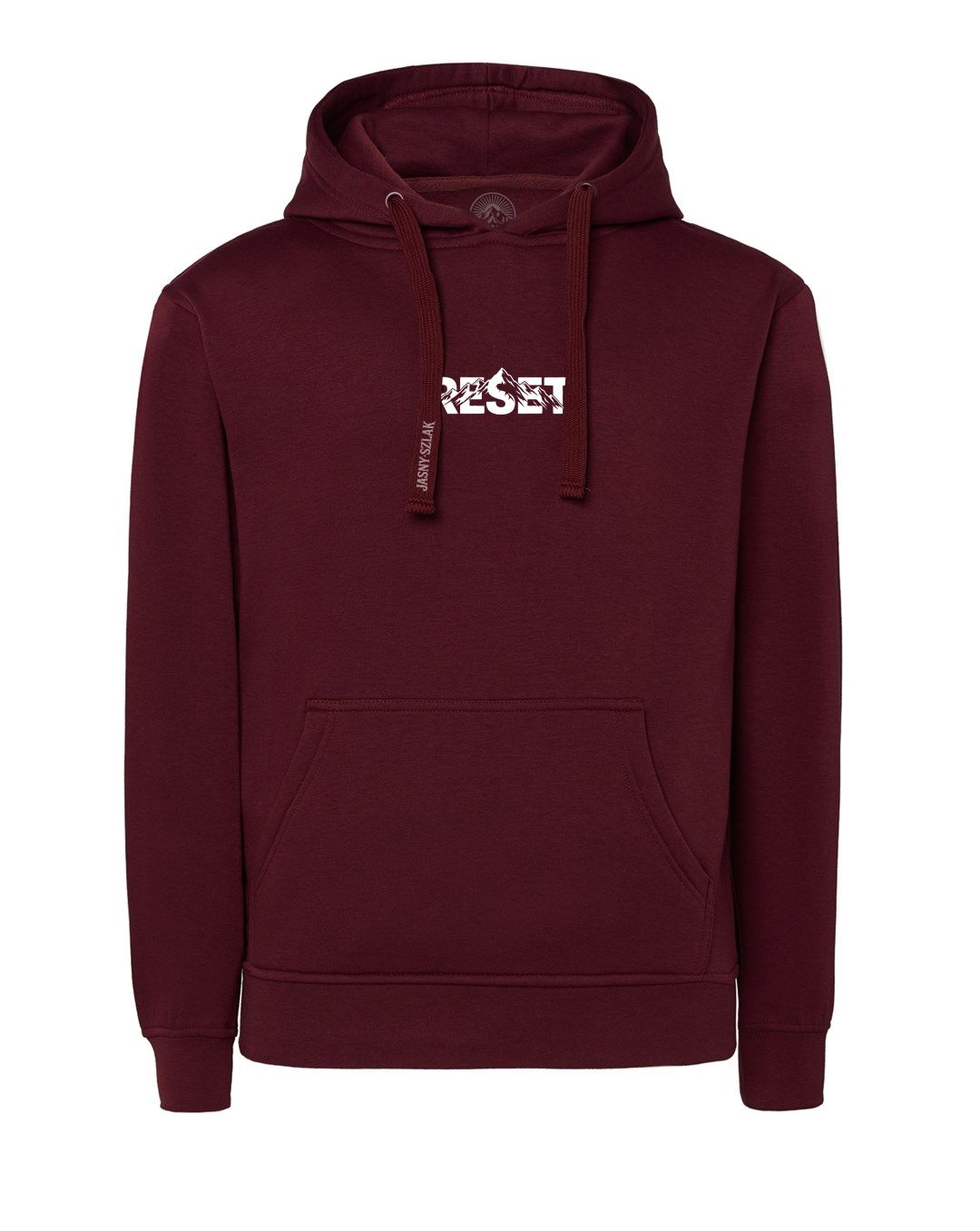 Bluza Damska z kapturem RESET MINI  JS / Burgundowa
