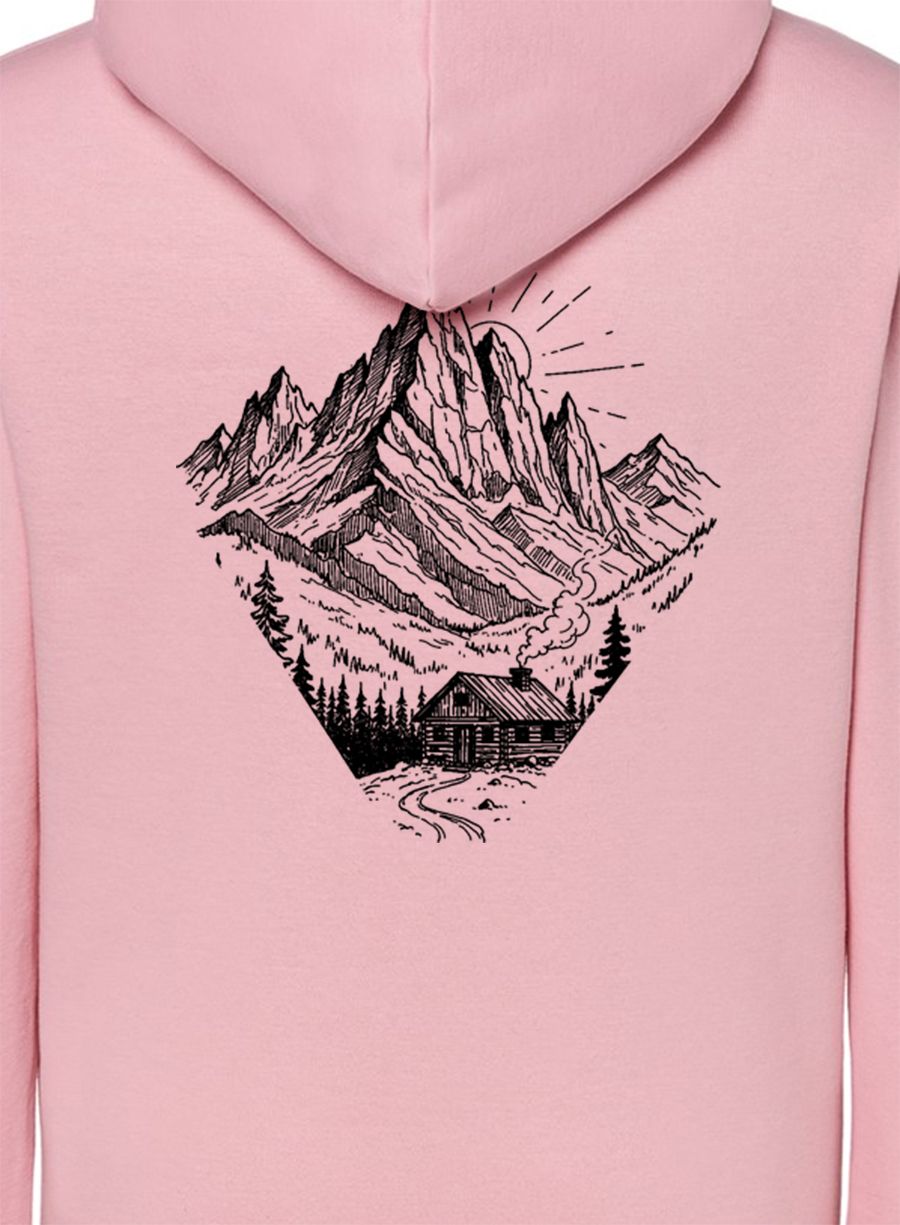 Bluza Damska  CHATA GÓRSKA  JS / RÓŻOWA