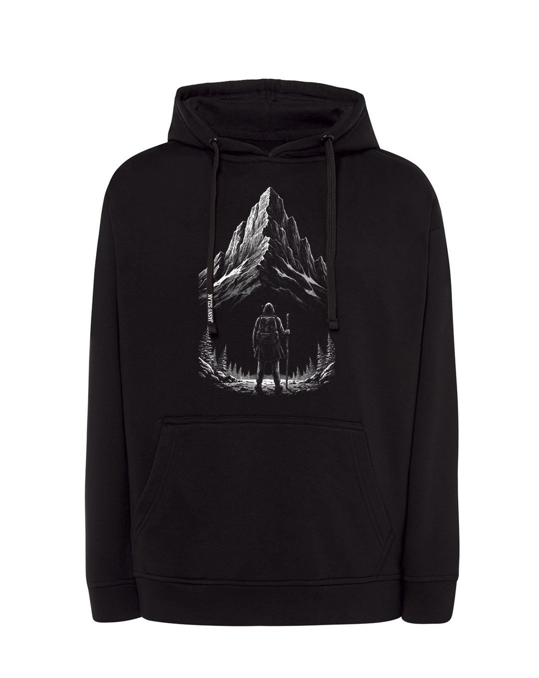 Bluza z kapturem TRAPER / CZARNA