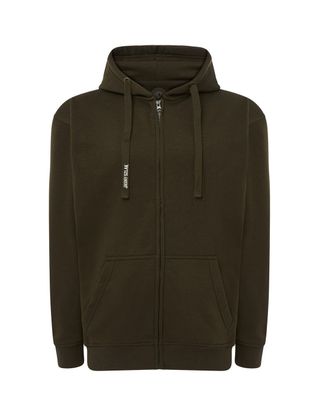 Bluza z kapturem ROZPINANA  / KHAKI