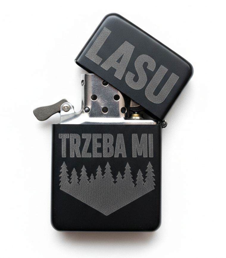 ZAPALNICZKA BENZYNOWA LASU TRZEBA MI