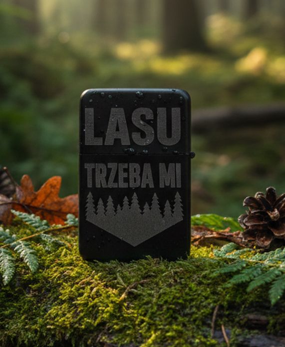 ZAPALNICZKA BENZYNOWA LASU TRZEBA MI
