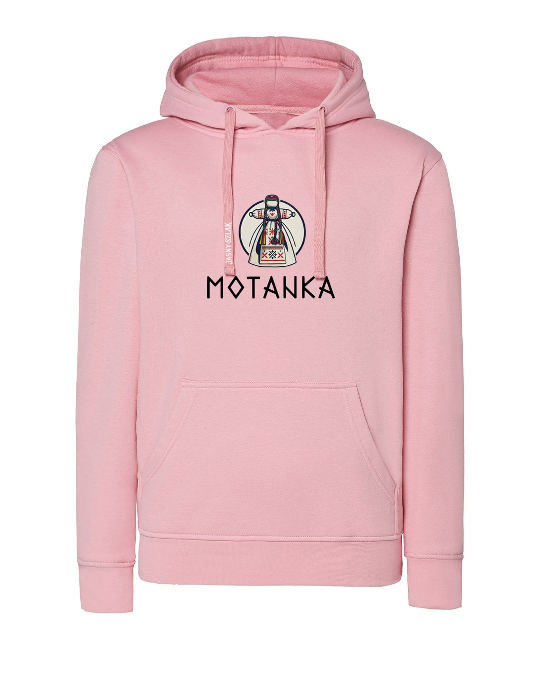 Bluza Damska z kapturem MOTANKA JS / Burgundowa