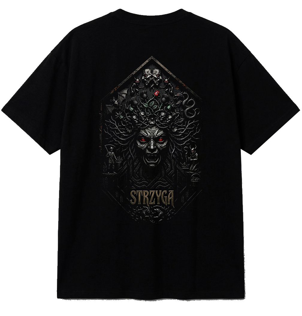 Koszulka STRZYGA oversize