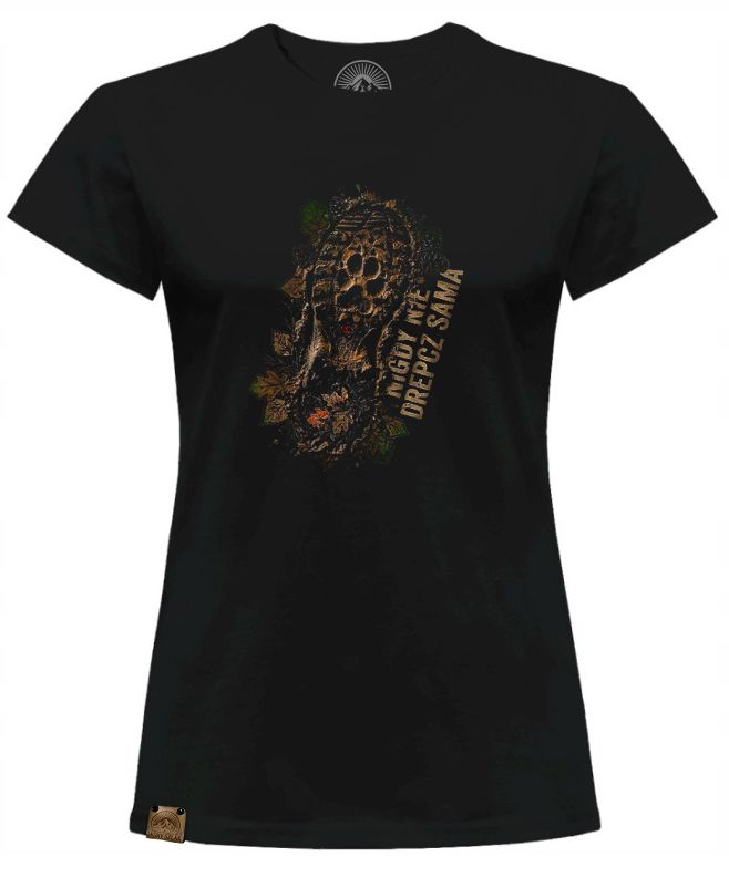 Koszulka NIGDY NIE DREPCZ SAMA  Jasny Szlak