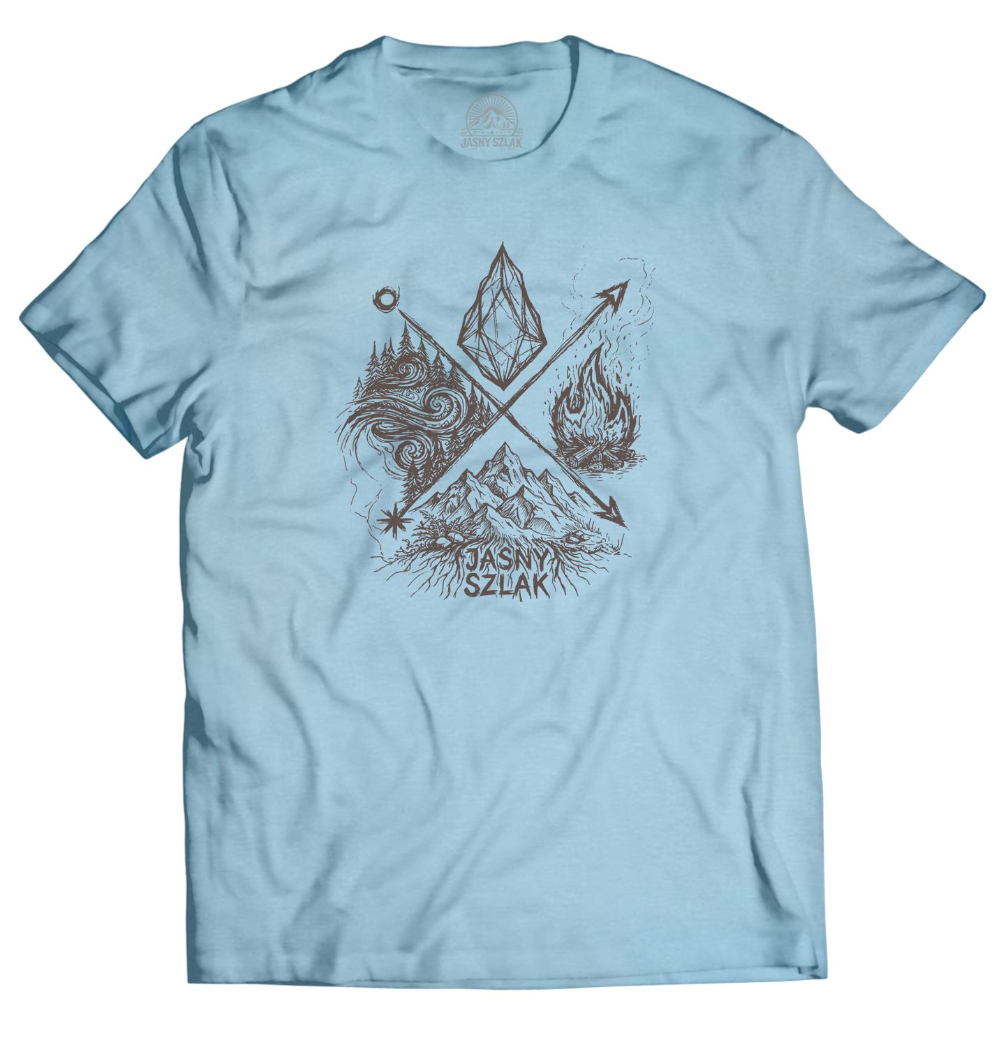 Koszulka STRZAŁY Jasny Szlak SKY BLUE