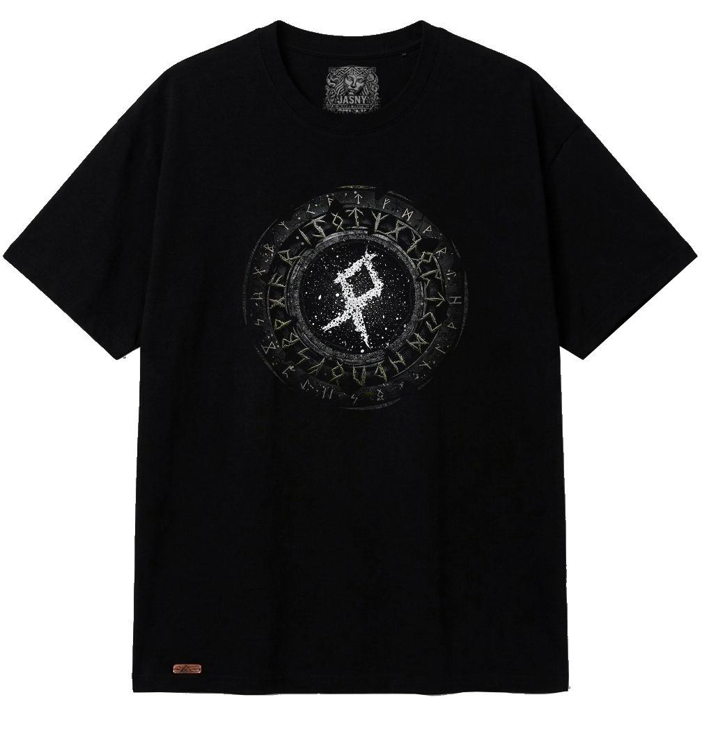 Koszulka RUNA ODALA oversize ( OCHRONA )