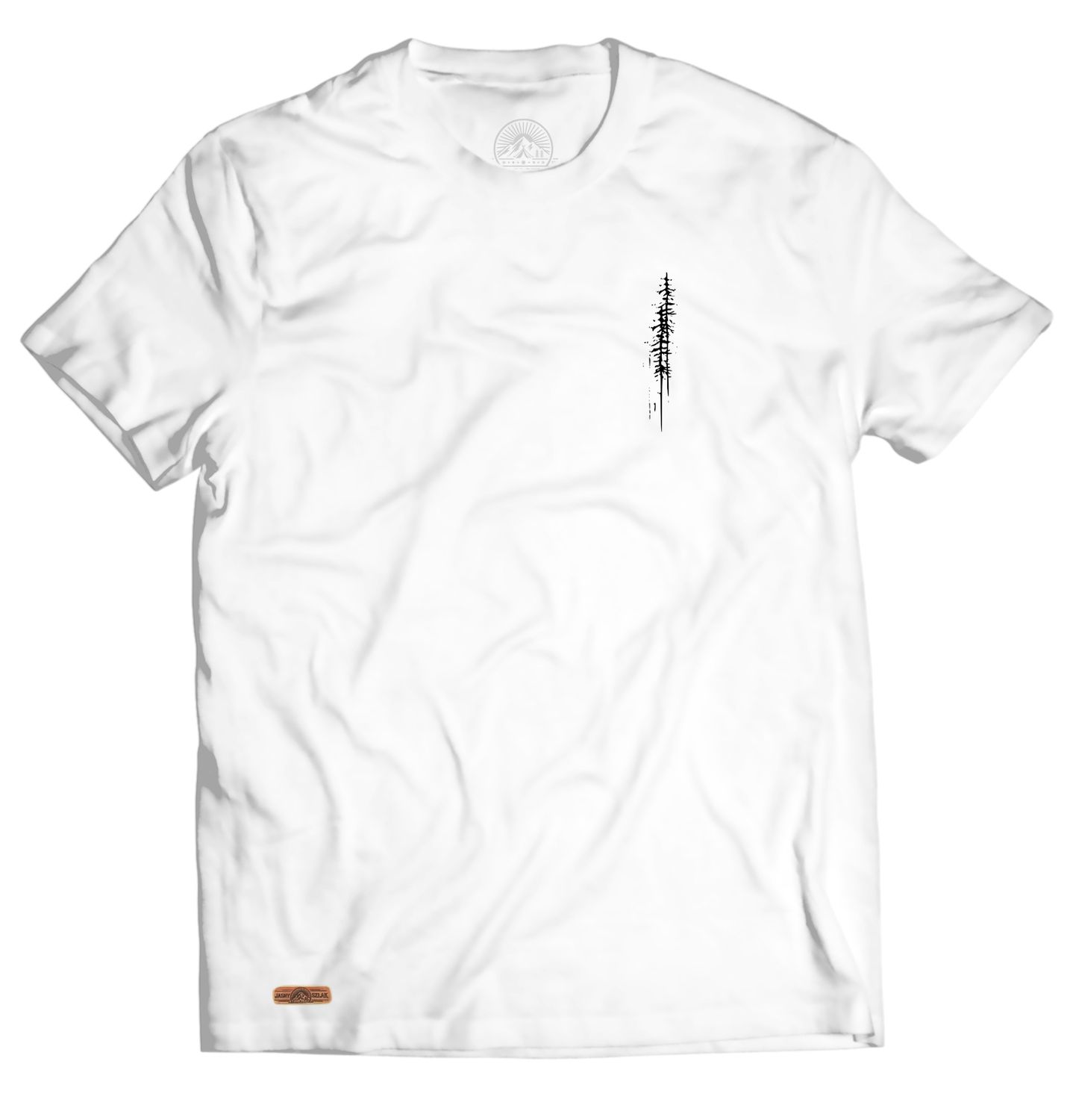 Koszulka Minimalizm gór #2 / JS / biała