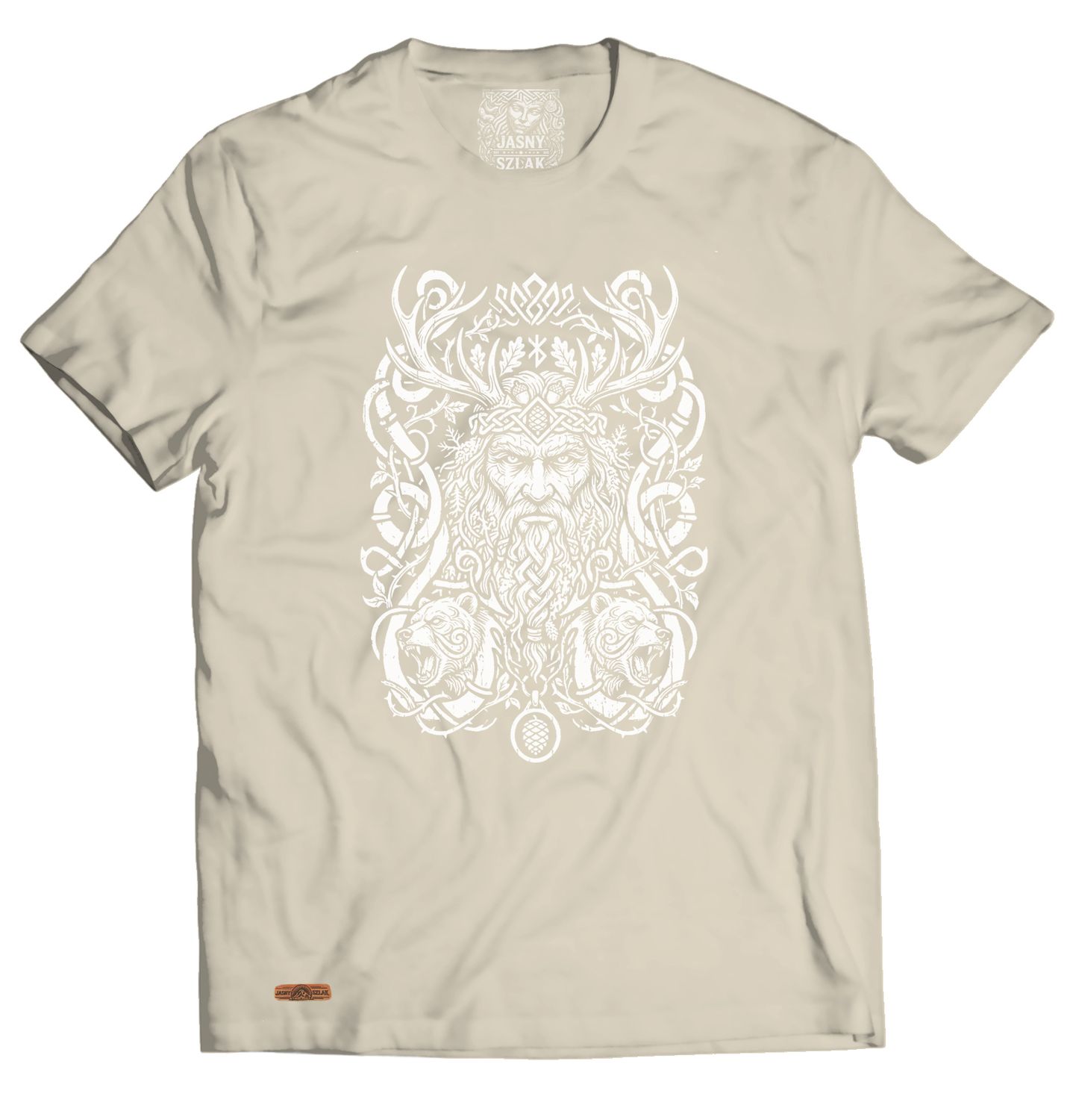 Koszulka LESZY oversize / KREMOWA