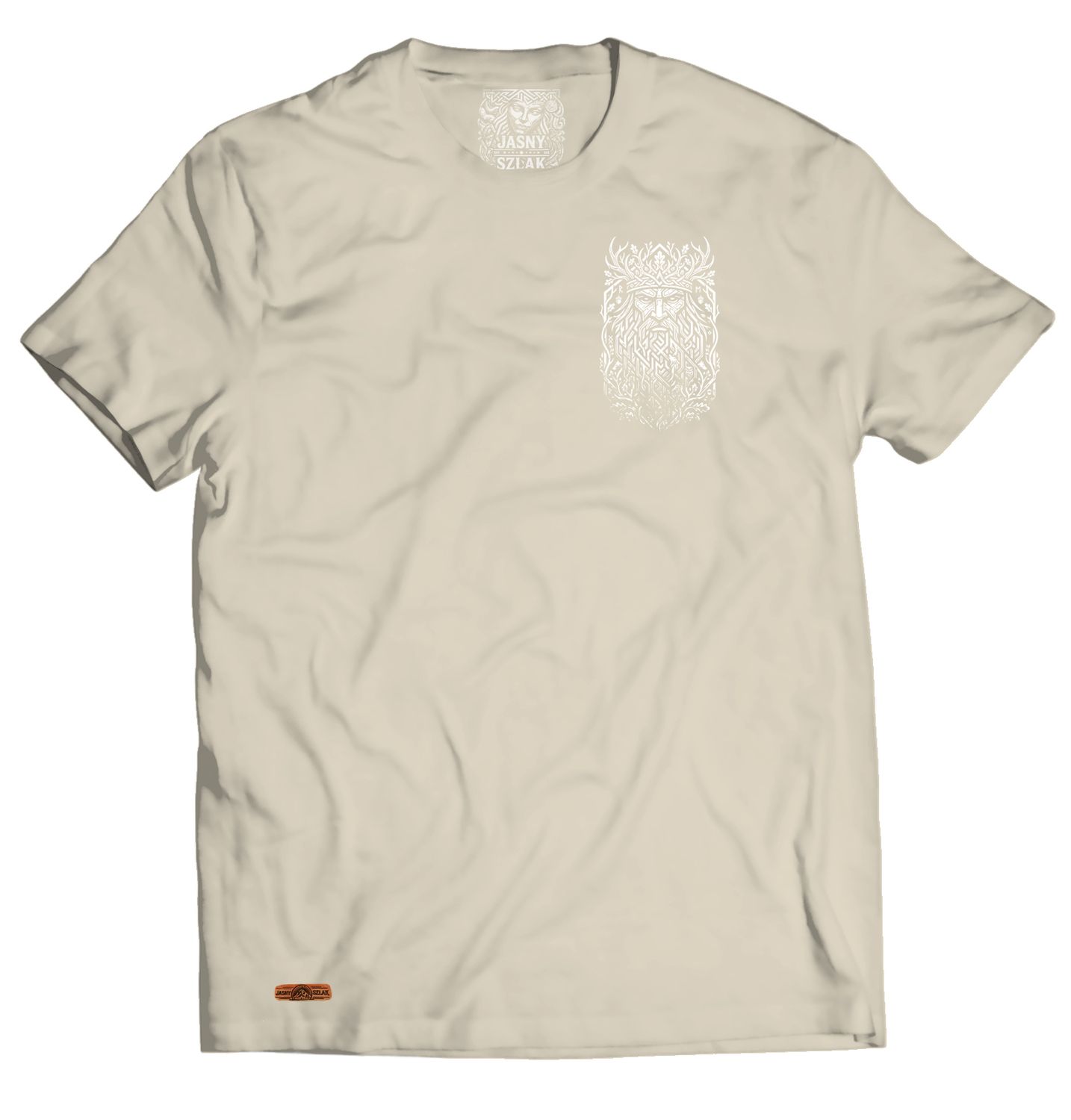 Koszulka LESZY MINI oversize / KREMOWA