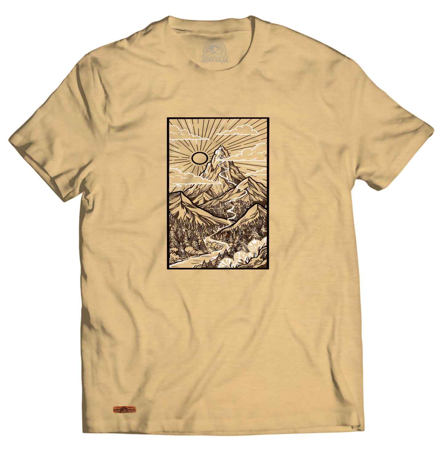 Koszulka SZLAK GÓRSKI PIASKOWA / JASNY SZLAK
