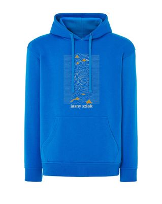 Bluza z kapturem JASNY SZLAK/ NIEBIESKA