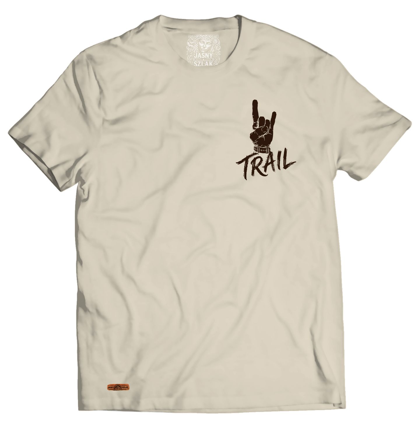 Koszulka TRAIL  oversize / kremowa