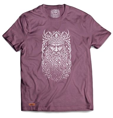 Koszulka LESZY oversize / ŚLIWKOWA