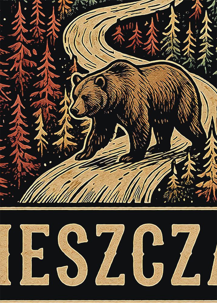 Koszulka Bieszczady / JS