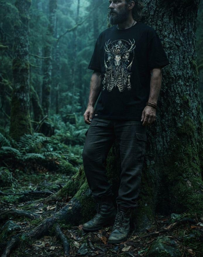 Koszulka DARK LESZY oversize