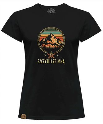 Koszulka SZCZYTUJ ZE MNĄ / damska / cz