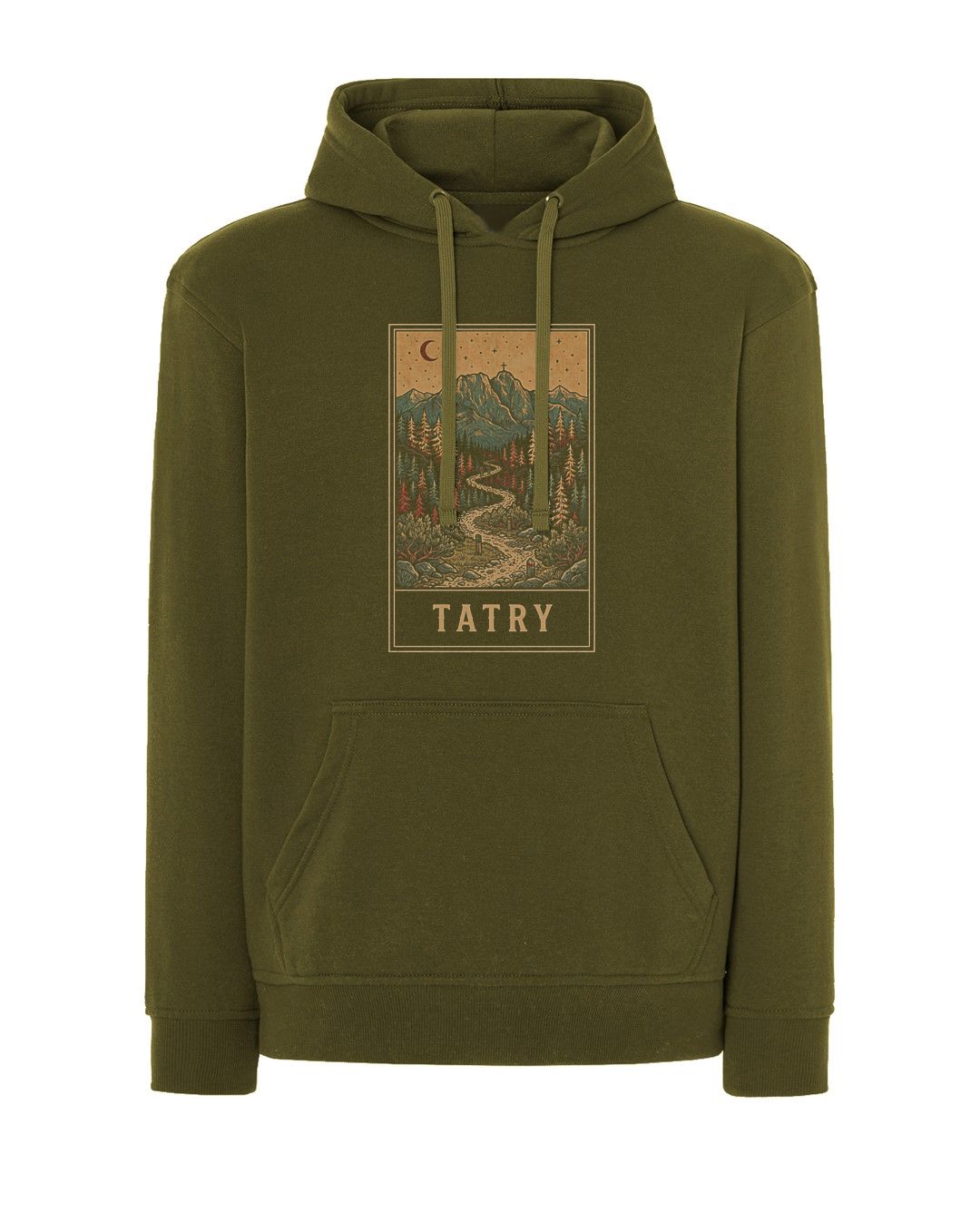 Bluza z kapturem TATRY / KHAKI