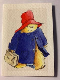 Paddington Bear Note Card