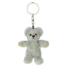 Nostalgic Key Ring Light Grey