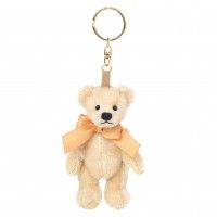 Teddy Bear Keyring Beige
