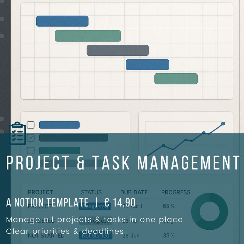 FREE - Project- & Task-Management Template