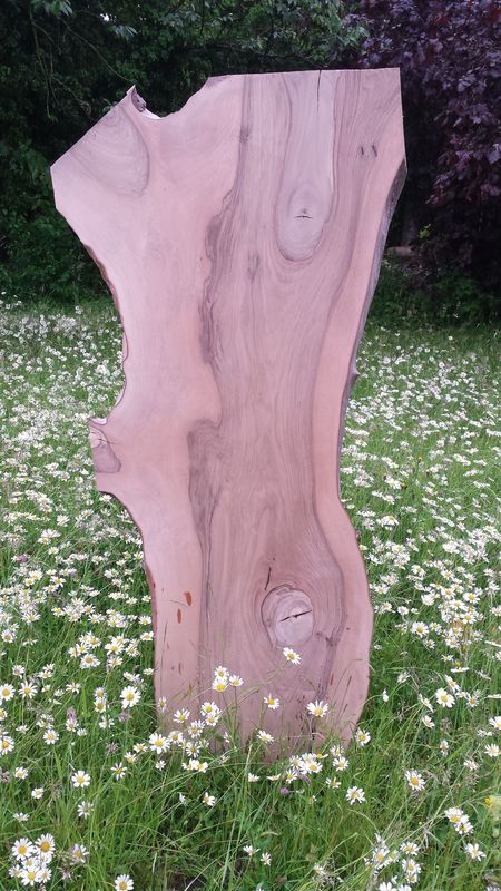 Rustikales Holzkunstwerk
