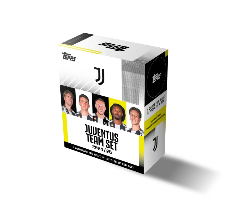 Topps Juventus Turin 2024/25 Team Set Box [LIVE BOXBREAK]