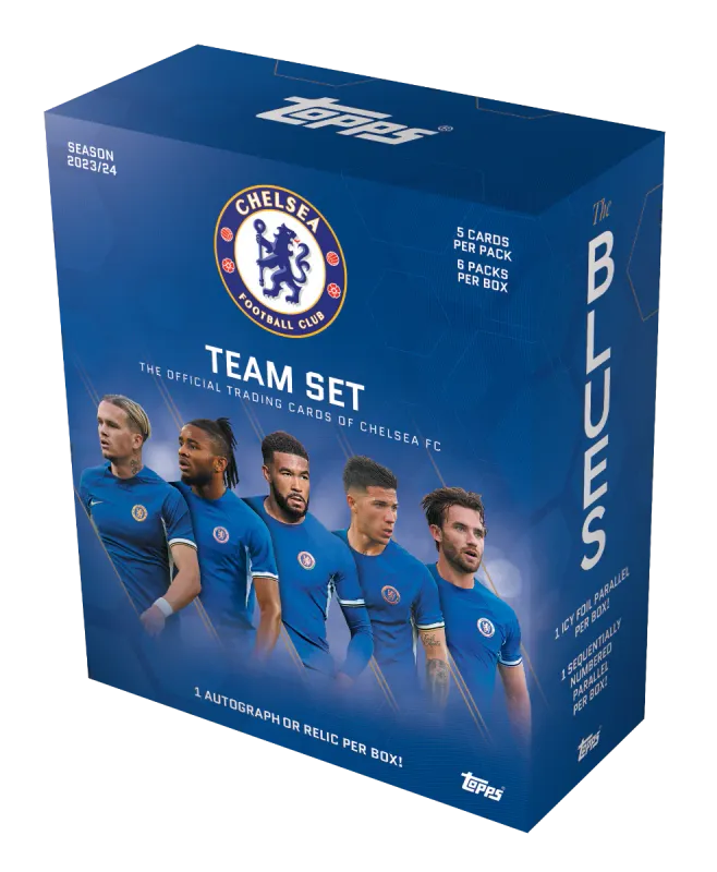 2023-2024 Topps Chelsea FC Official Team Set [LIVE BOXBREAK]