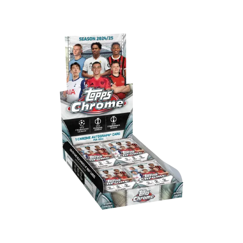 Topps 2024-25 UCC Chrome Hobby Box [LIVE BOXBREAK]