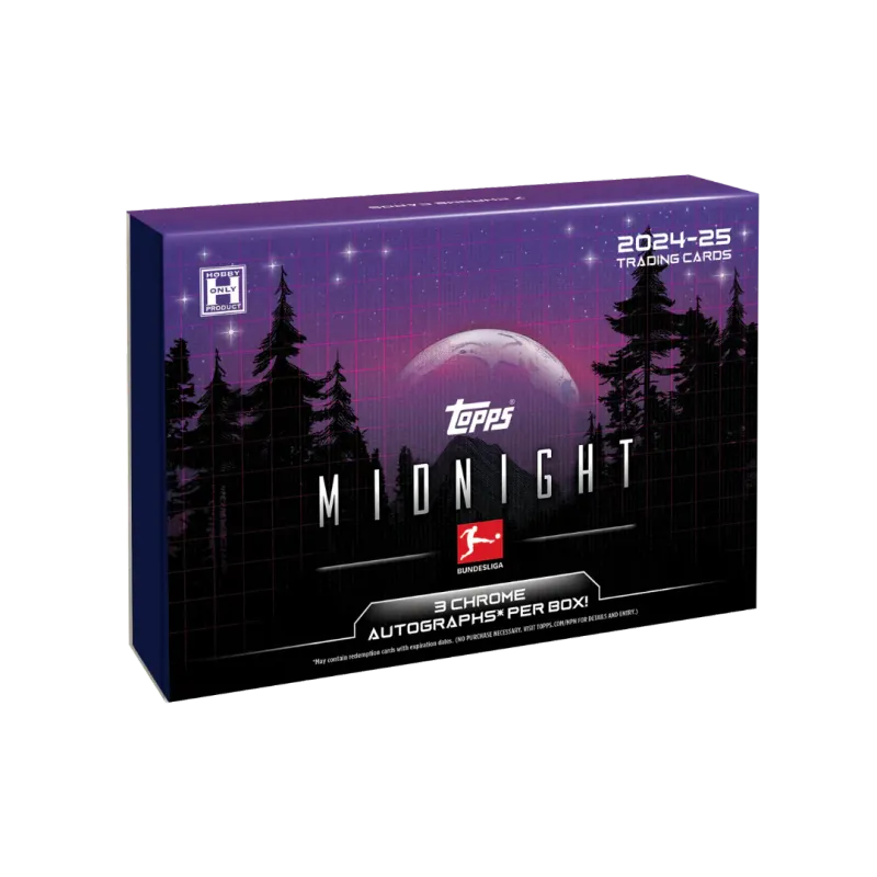 Topps Midnight Bundesliga 2024-25 - Hobby Box [LIVE BOXBREAK]