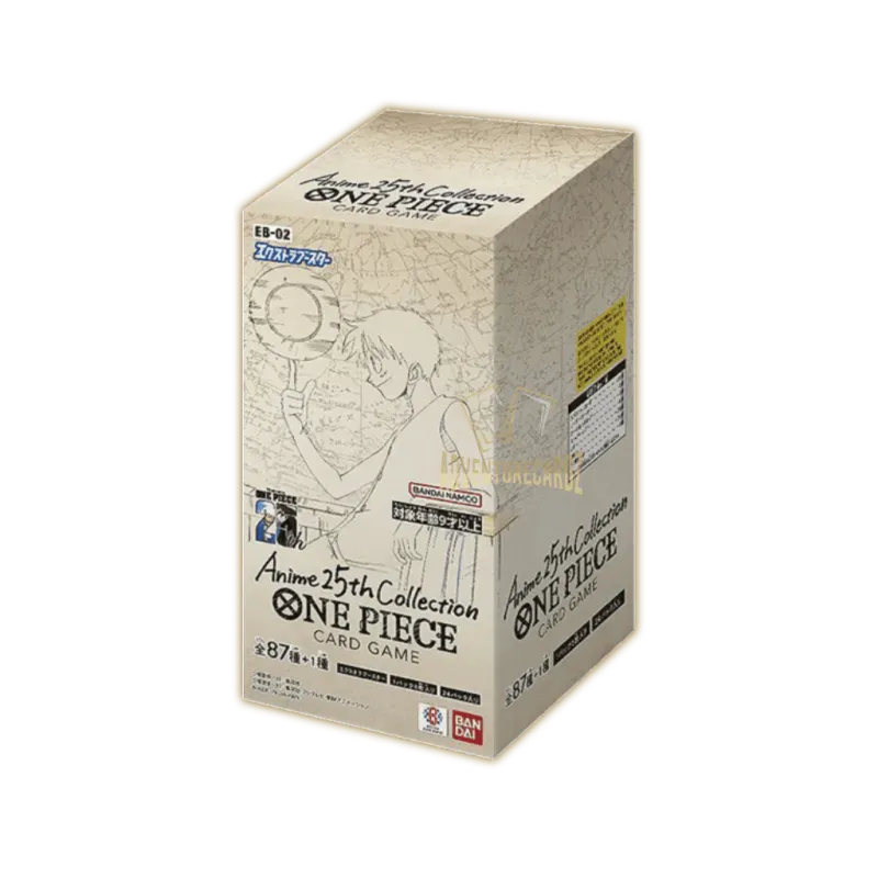 One Piece: Anime 25th Collection (EB-02) - Display (JP) [LIVE BOXBREAK]