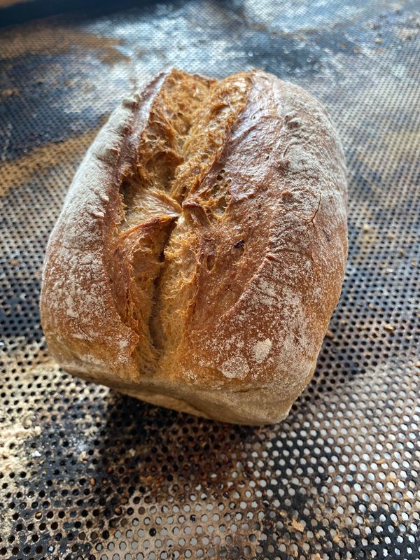 Chleb żytni z żurawiną