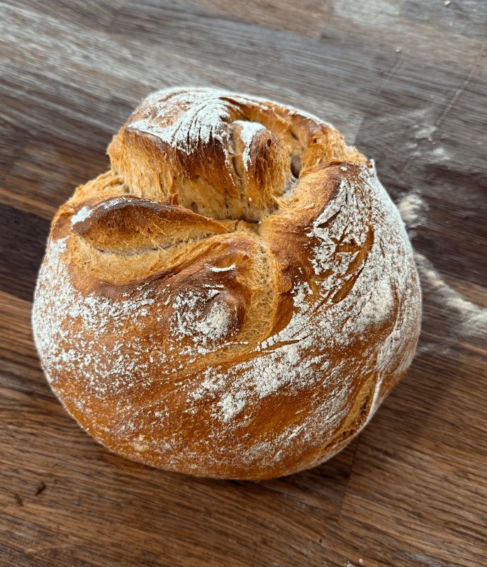 Chleb jogurtowy okrągły