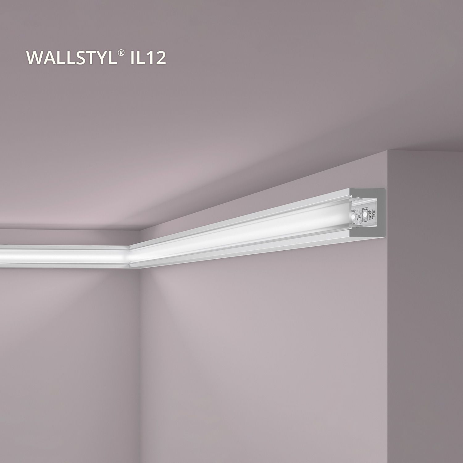 Listwa oświetleniowa LED sufitowa  IL12 WALLSTYL