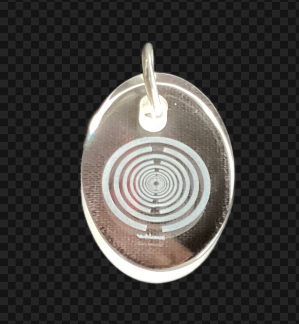 Zellrevtal-Zenda Wave  Amulett Oval