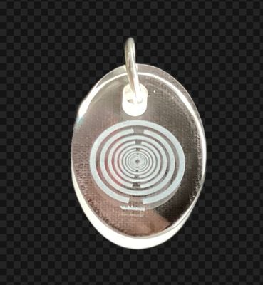 Zellrevtal-Zenda Wave  Amulett Oval