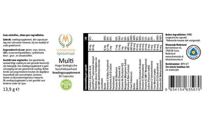 Zellrevital - Liposomale MultiVitamin 30 Kapseln