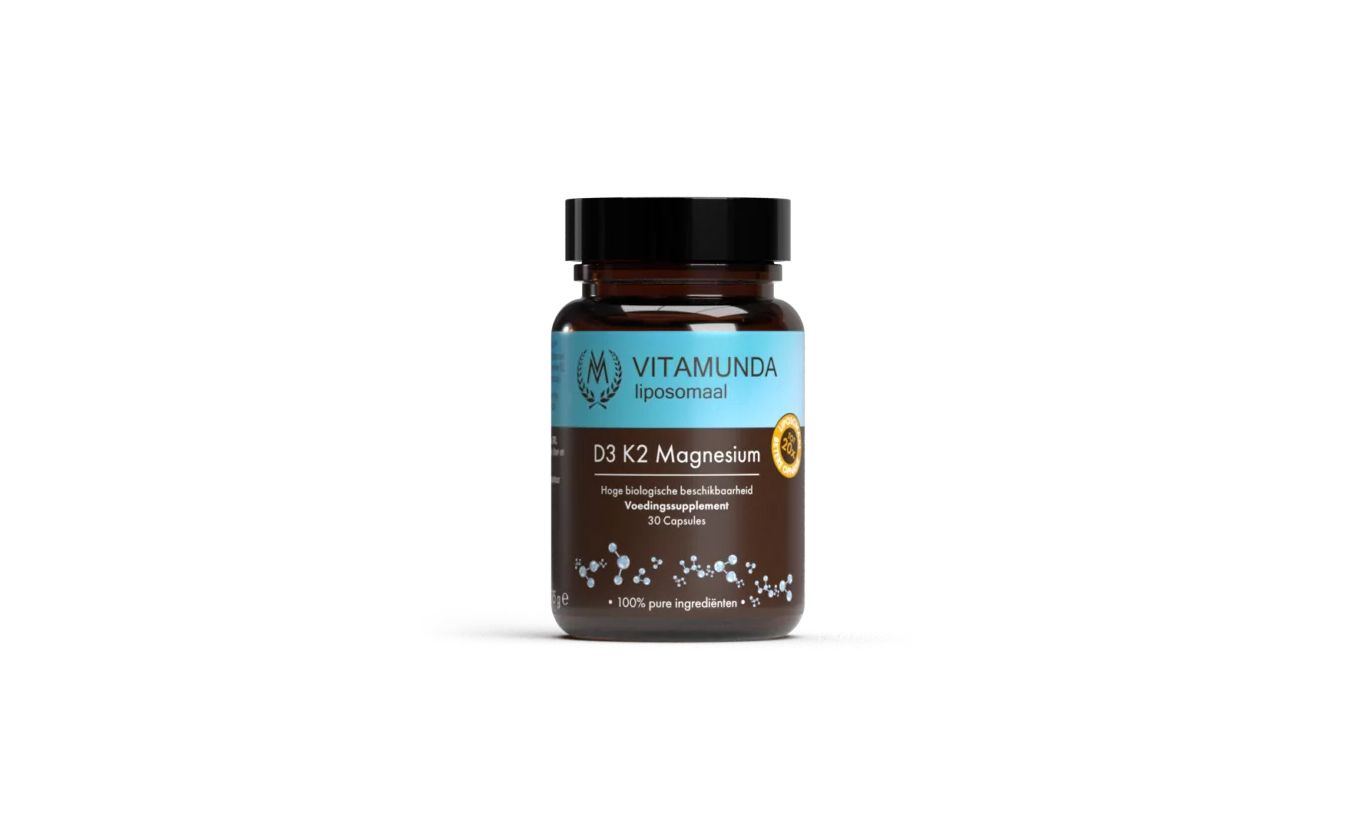 Zelrevital - Liposomale Vitamin D3 + K2 + Magnesium – 30 Kapseln