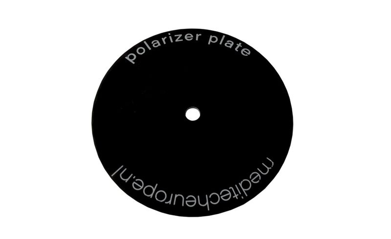 Polarizer Plate Schwarz (80 mm)