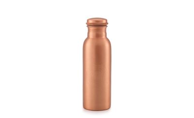 Kupfer-Trinkflasche Matt 500 ml Handgefertigt