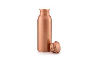 Kupfer-Trinkflasche Matt 500 ml Handgefertigt