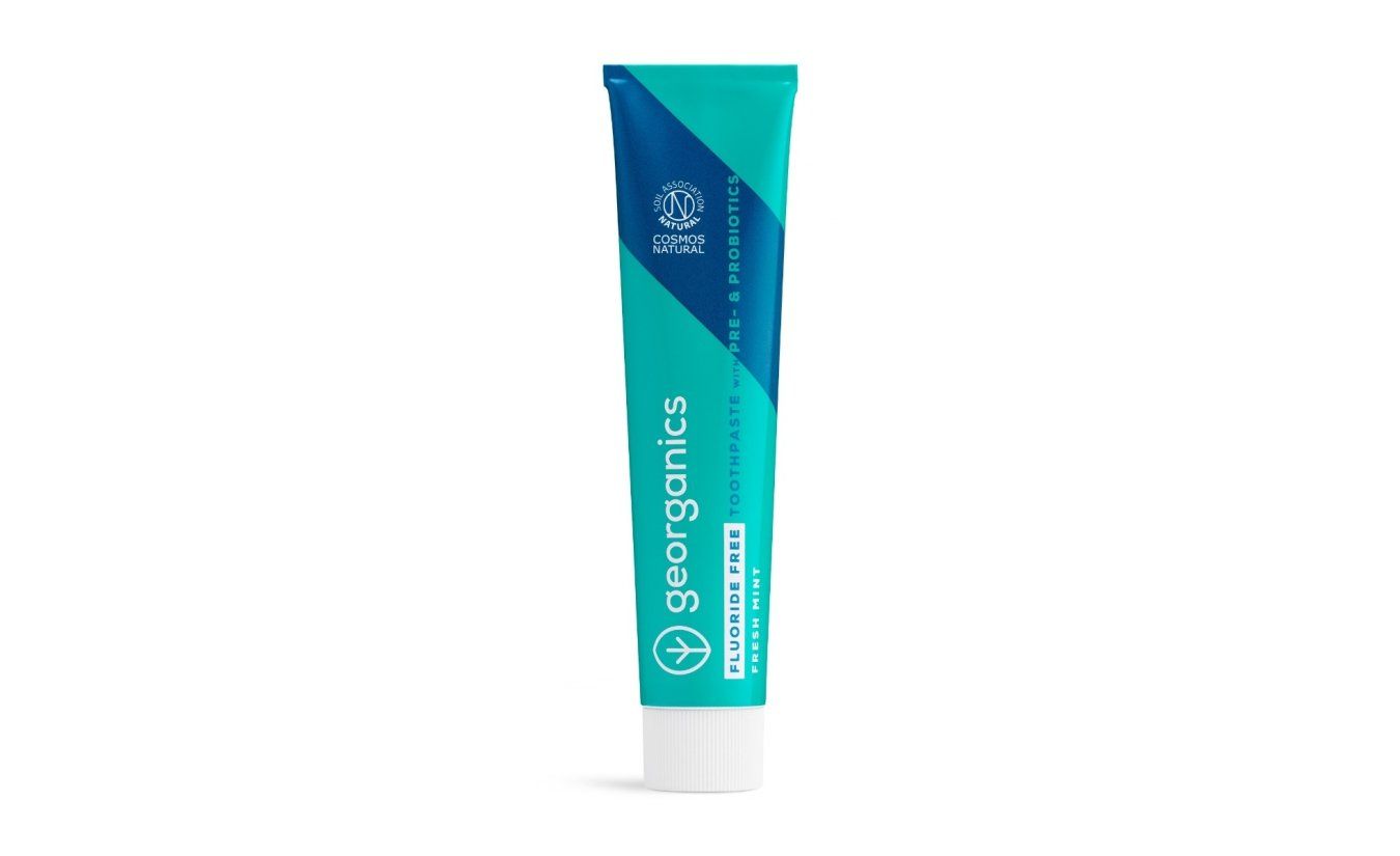 Georganics Präbiotische &amp; Probiotische Zahnpasta 75ml